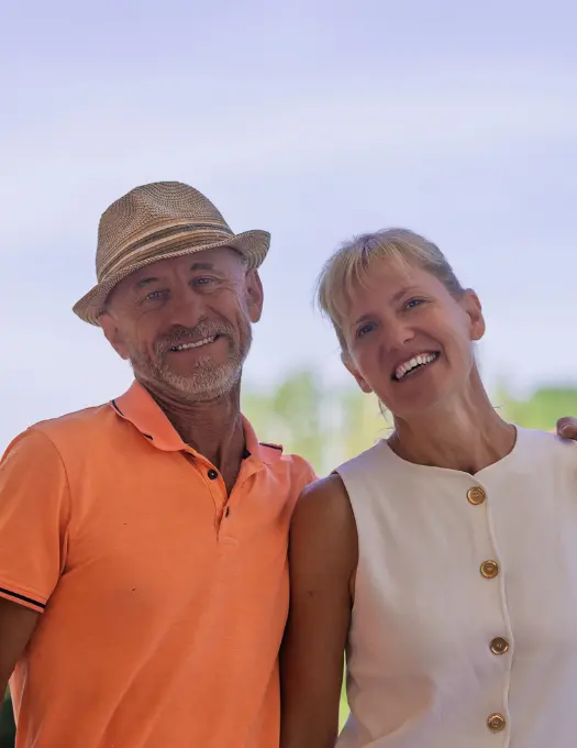 helene-et-luc-gerants-tarn Hélène et Luc les gérants du camping