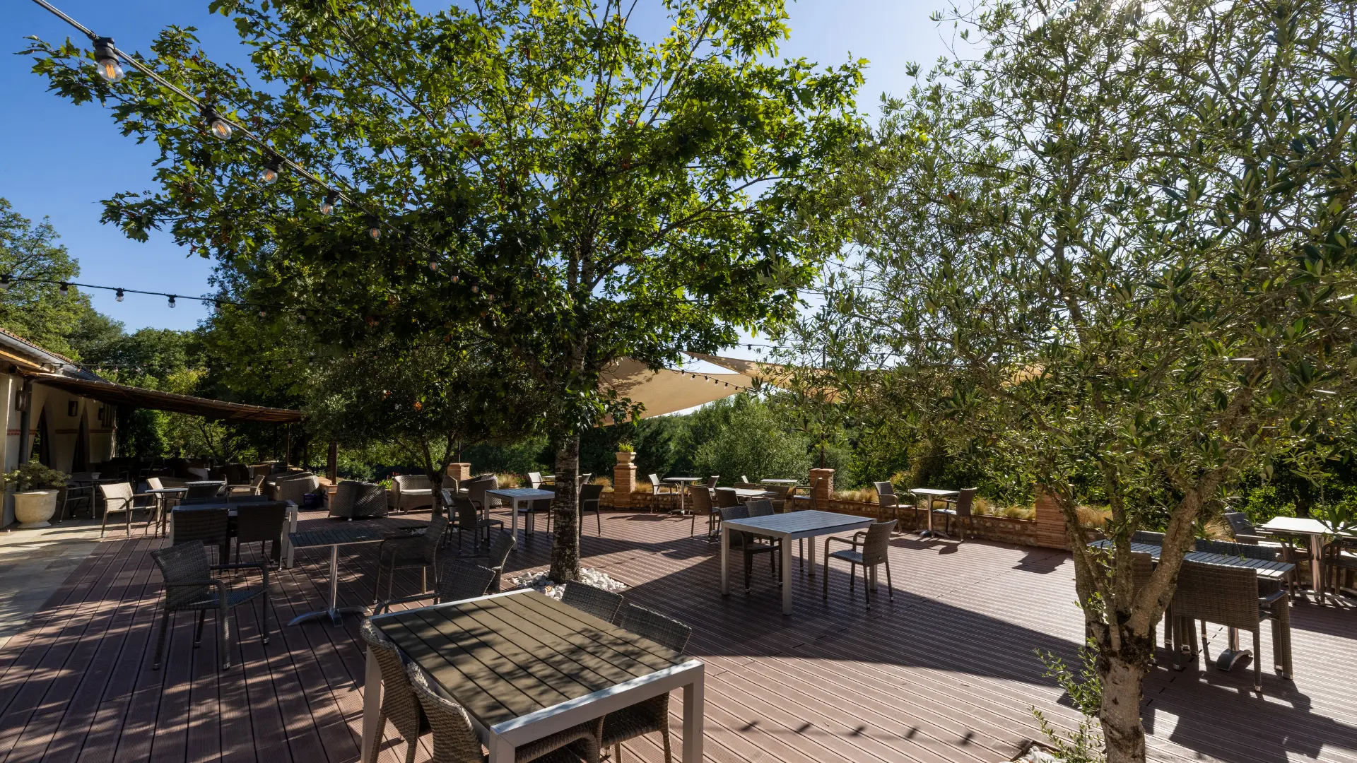 La terrasse du restaurant