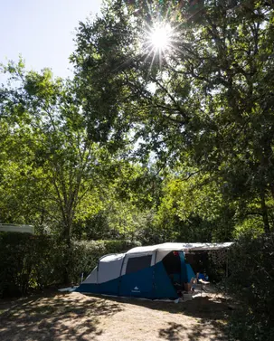 Emplacement du camping